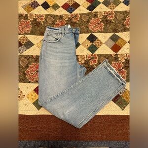 Woman’s light wash Abercrombie jeans